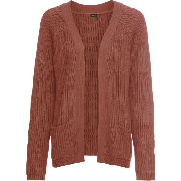 Cardigan oversize con tasche marrone Bodyflirt marrone