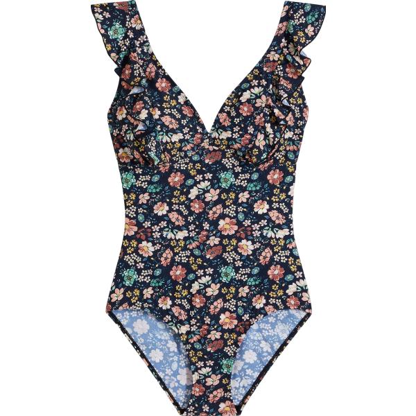 costumi interi bonprix grigio