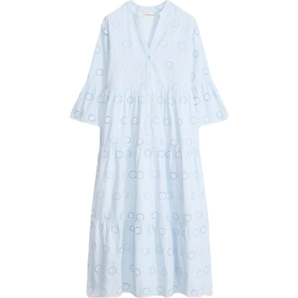 Vestito lungo da donna in azzurro lungo bonprix bonprix