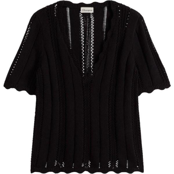 bluse bonprix nero