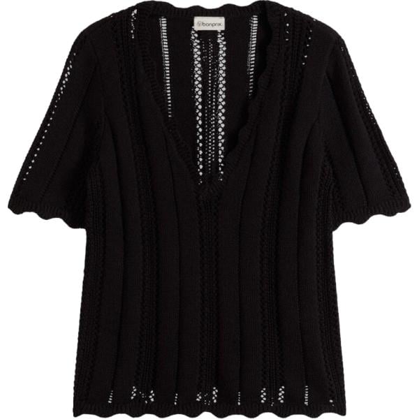 bluse bonprix nero