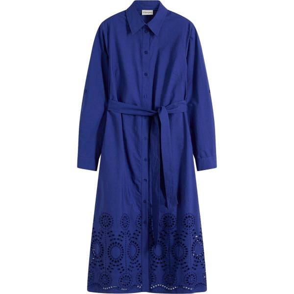 Vestito chemisier da donna in blu scuro bonprix
