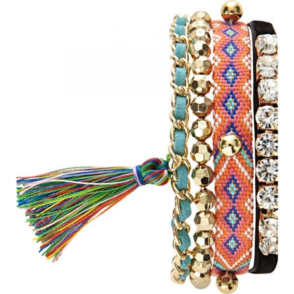 braccialetti Rainbow giallo