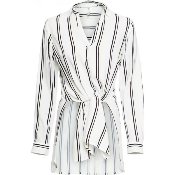 blusa Rainbow bianco a righe