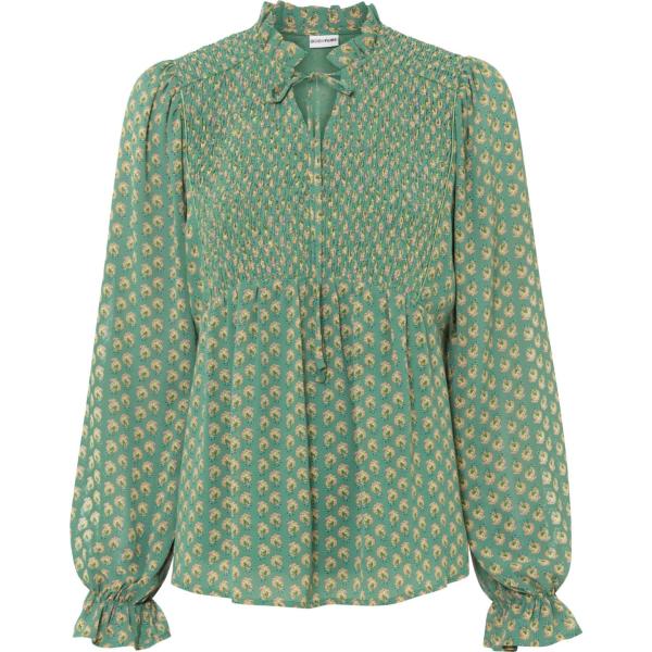 bluse bonprix verde