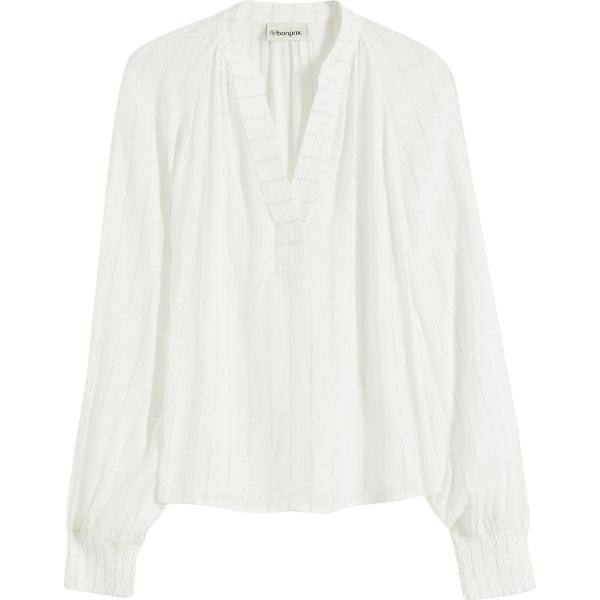 bluse bonprix bianco