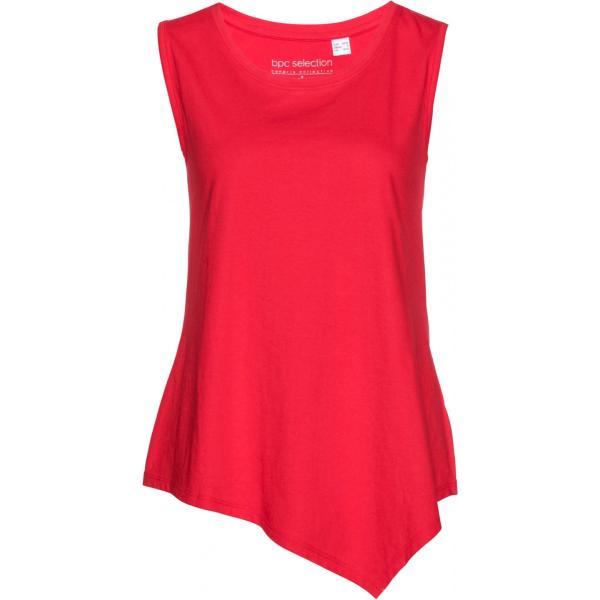Top forma asimmetrica rosso Bpc selection rosso