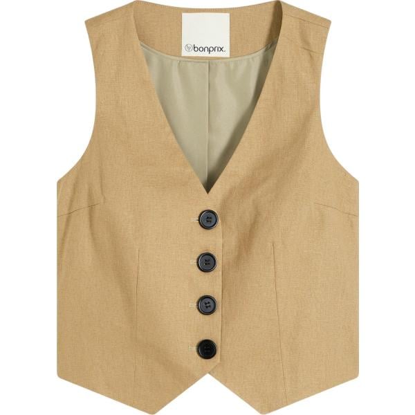 gilet bonprix marrone