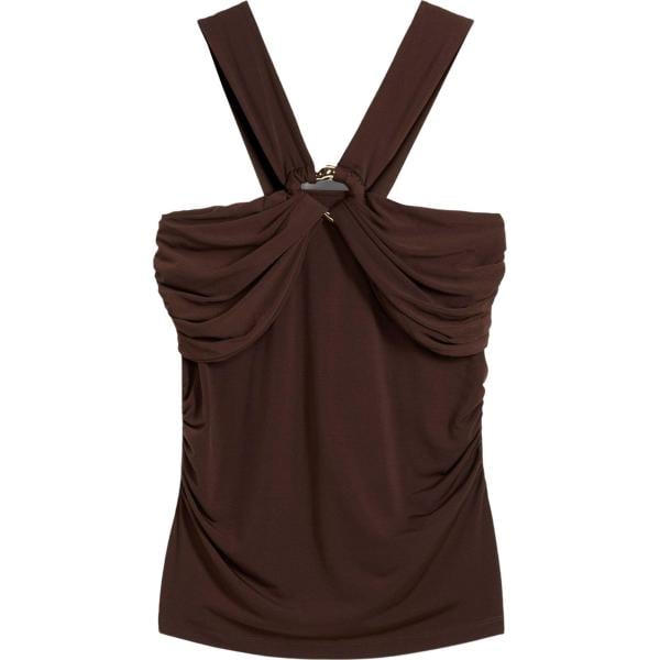 top bonprix marrone