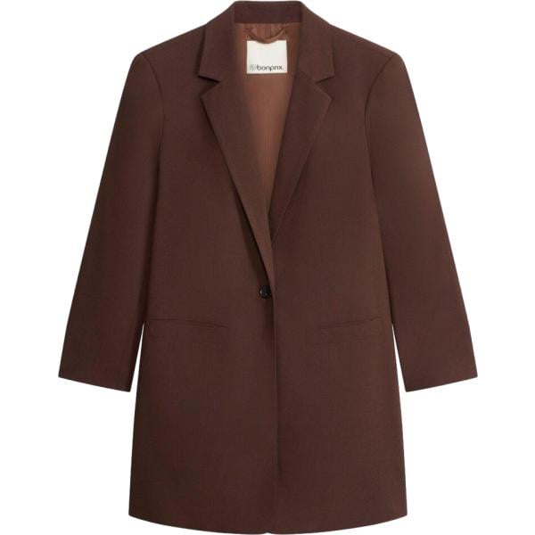 blazer bonprix marrone