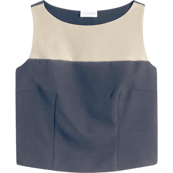 top bonprix blu