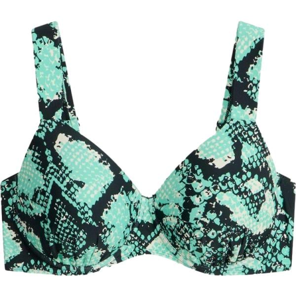 Bikini da donna in verde scuro con spalline bonprix bonprix
