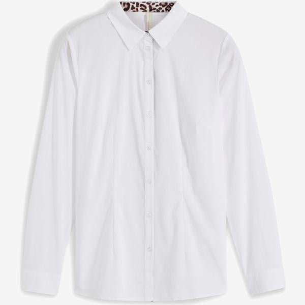 camicie bonprix bianco animalier