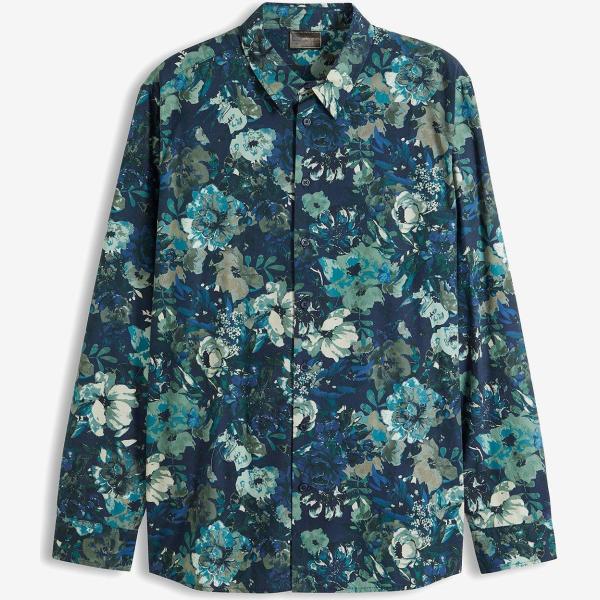 camicie bonprix blu