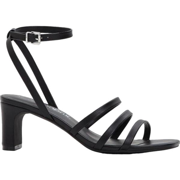 sandali col tacco bonprix nero