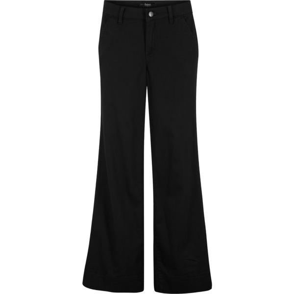 pantaloni a palazzo Bpc bonprix collection nero