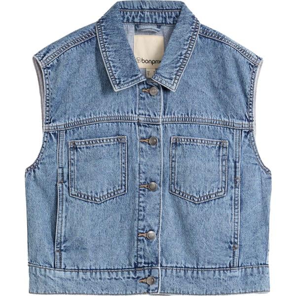 gilet bonprix blu