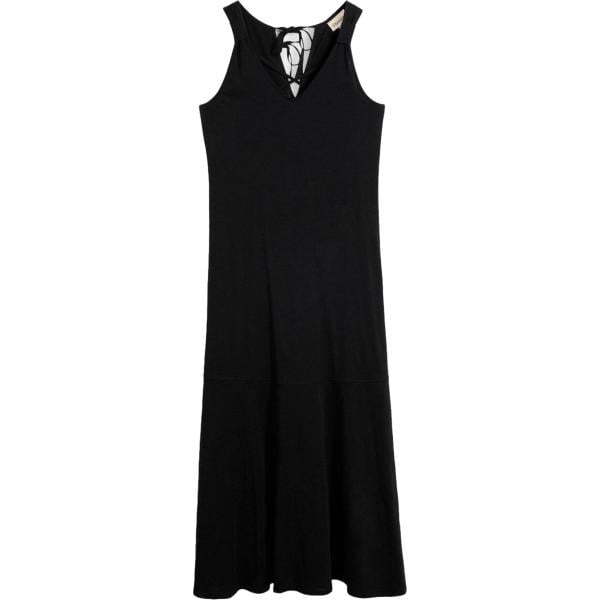 Vestito da donna in nero pece con spalline in cotone organico bonprix