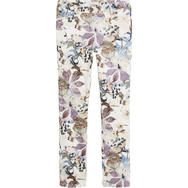 pantaloni bonprix grigio a fiori