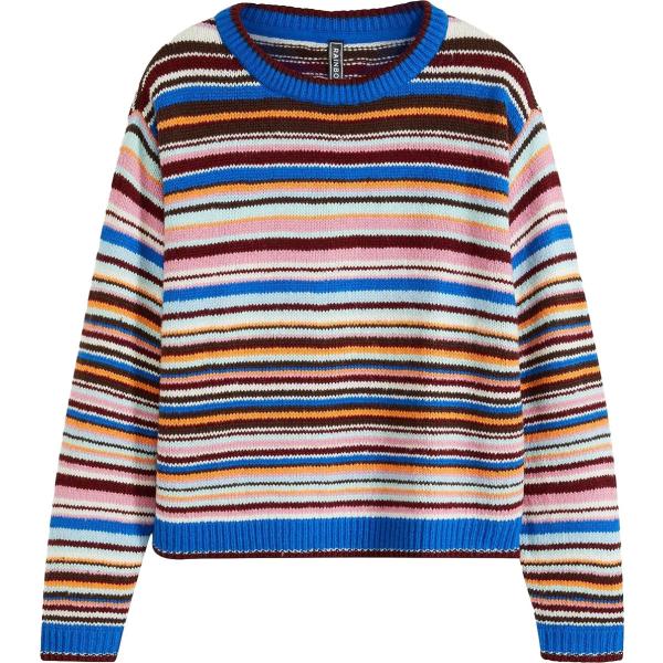 maglieria bonprix multicolore a righe