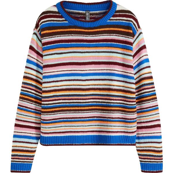 maglieria bonprix multicolore a righe