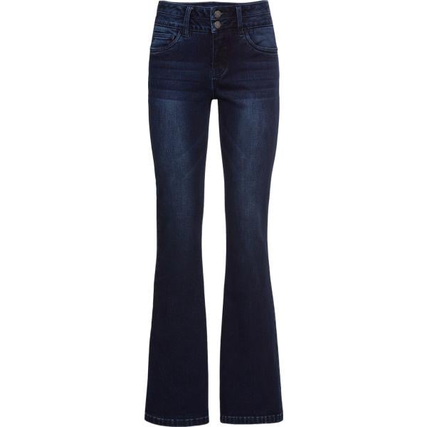 jeans bootcut bonprix blu