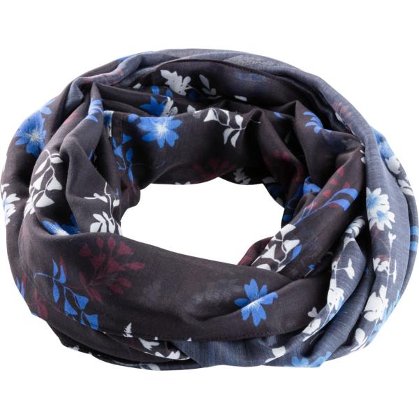 foulard Bpc bonprix collection nero a fiori