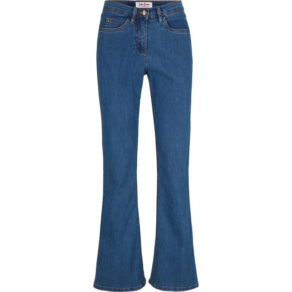 jeans bootcut bonprix blu