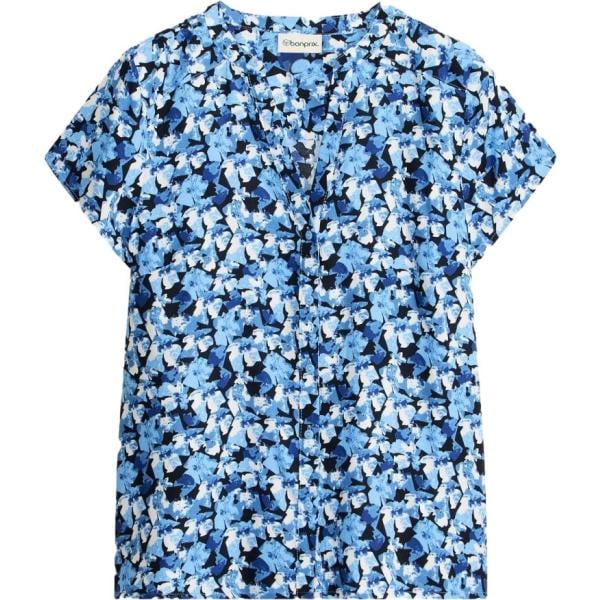 camicie a manica corta bonprix blu