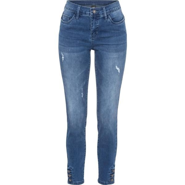 jeans skinny bonprix blu