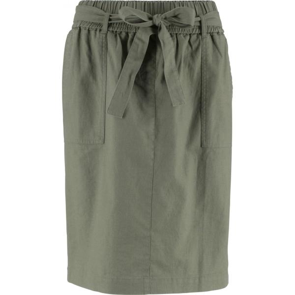 Gonna con cintura verde Bpc bonprix collection verde
