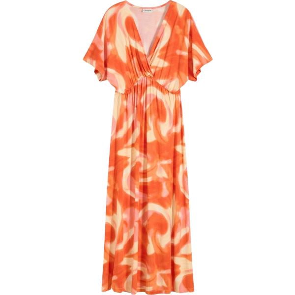 vestiti lunghi bonprix arancione