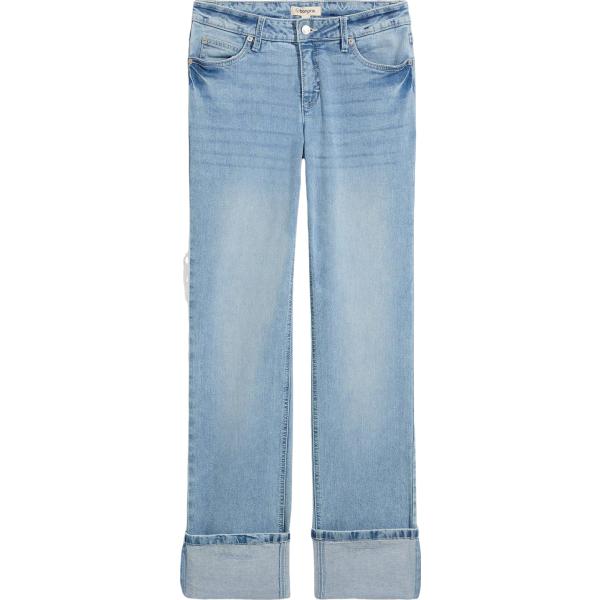 jeans dritti bonprix blu