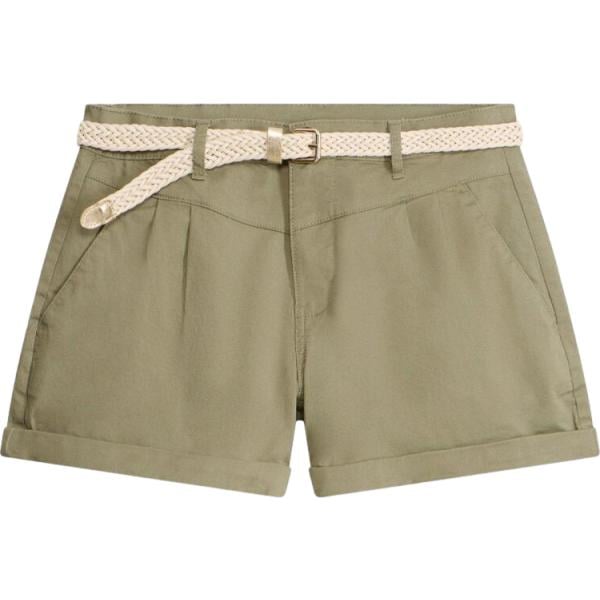 Shorts da donna in marrone chiaro in cotone bonprix bonprix