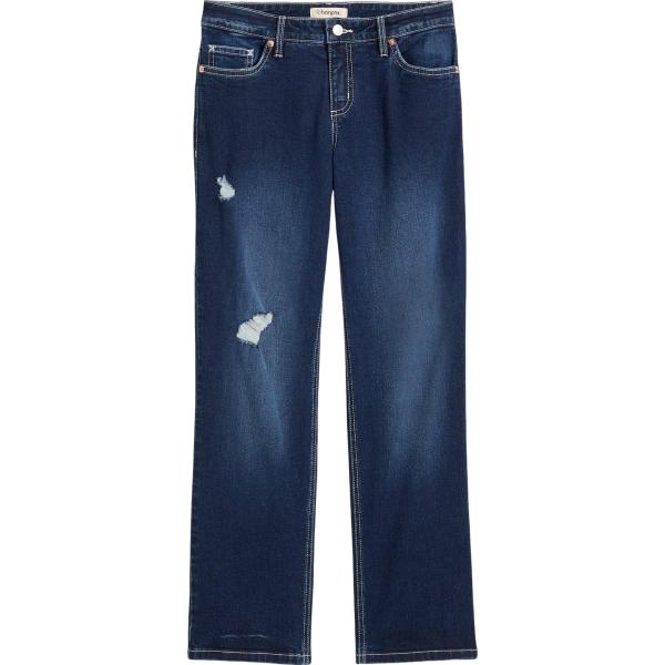 jeans dritti bonprix blu