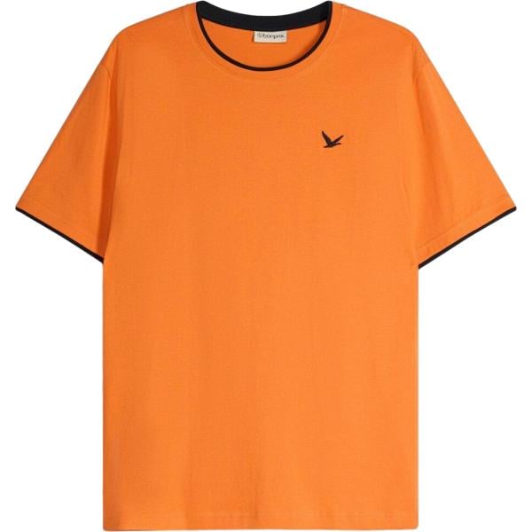 t-shirt bonprix arancione