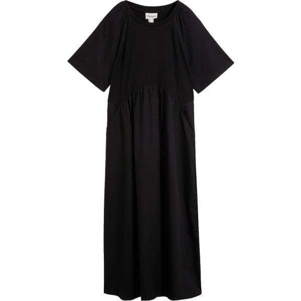 Vestito longuette/midi da donna in nero pece bonprix