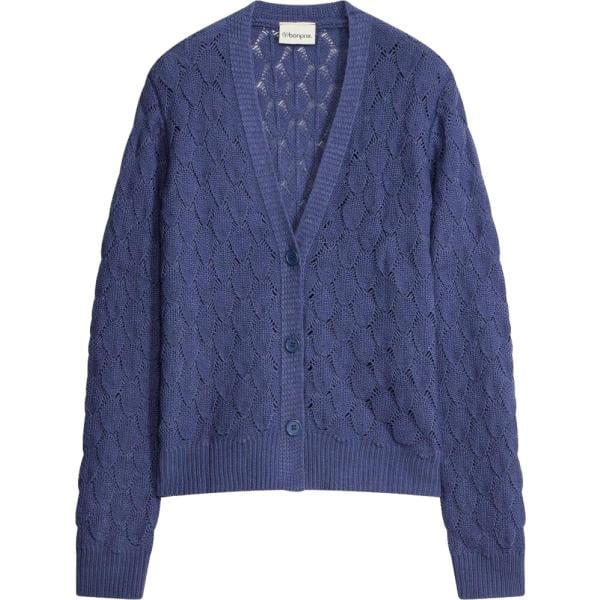 Cardigan da donna in blu scuro bonprix