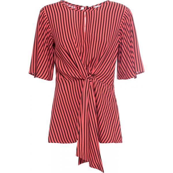 bluse Bodyflirt rosso a righe