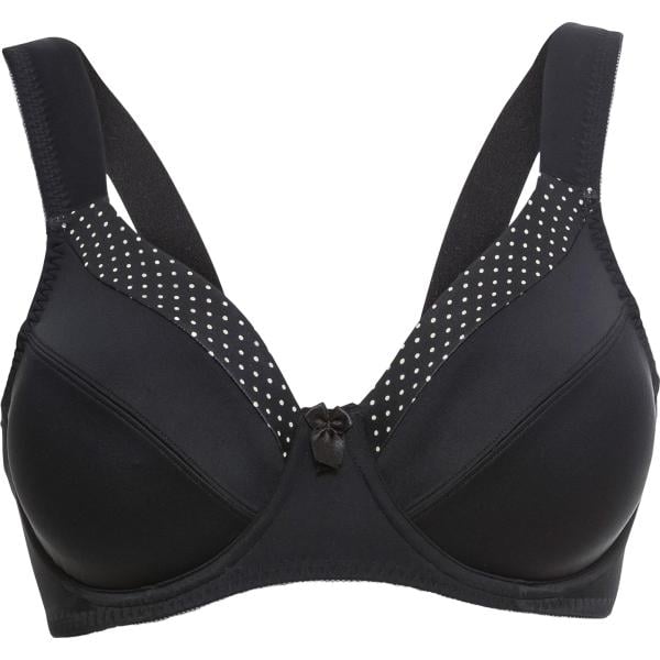 reggiseni bonprix nero a pois