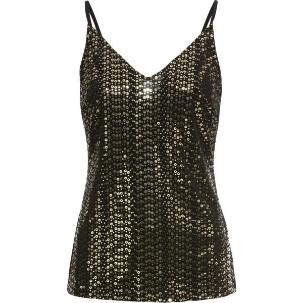 Maglia con paillettes nero BODYFLIRT boutique nero