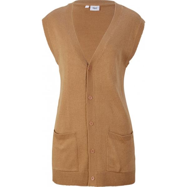 gilet Bpc bonprix collection marrone