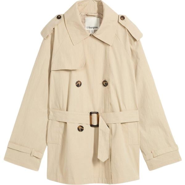trench bonprix marrone