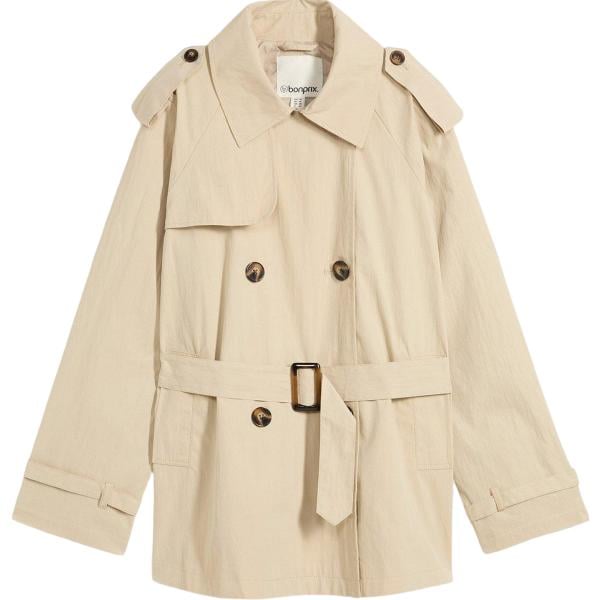 trench bonprix marrone