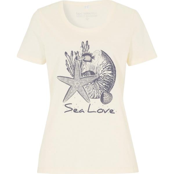 t-shirt bonprix bianco con stampe