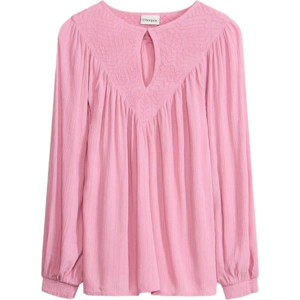 bluse bonprix rosa