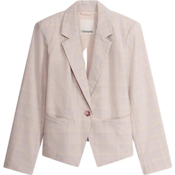 blazer bonprix viola principe di galles