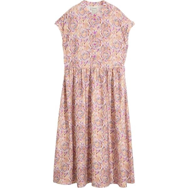 Vestito longuette/midi da donna in bianco avorio in viscosa bonprix bonprix