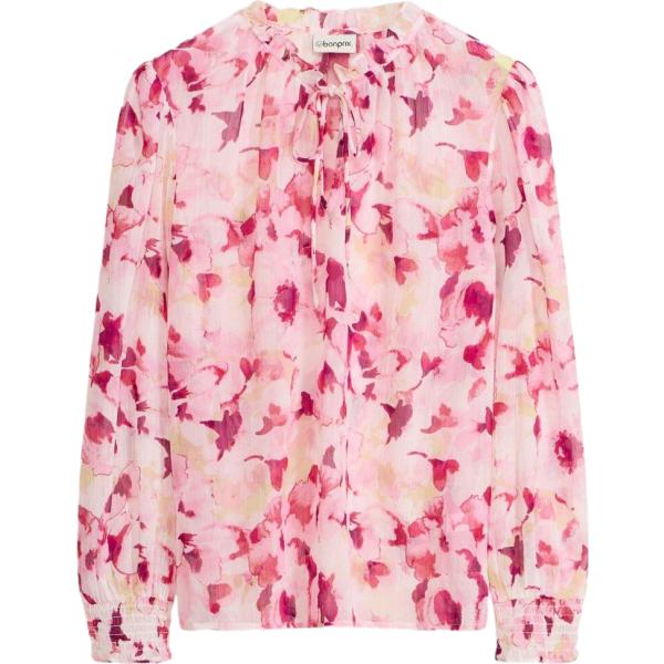 bluse bonprix rosa