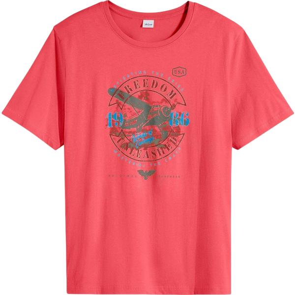 t-shirt bonprix rosso